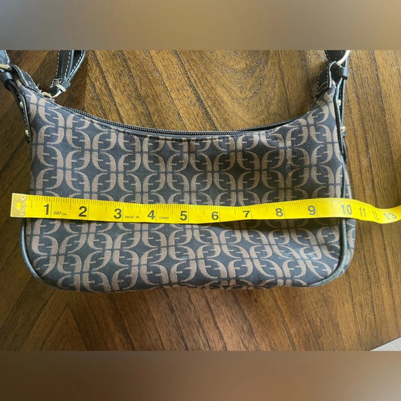 Fossil Vintage Y2K Monogram Logo Shoulder Bag Purse - Picture 7 of 8